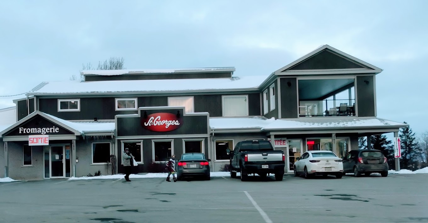 Dîner à la fromagerie Proulx à Saint-Georges